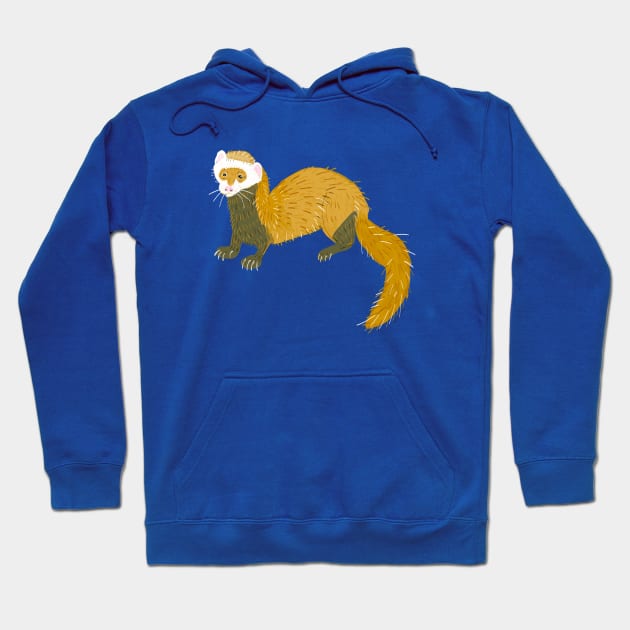 Happy National Ferret Day #4 Ferret lovers Hoodie by belettelepink